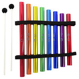Agirlgle Xylophone for Kids Musical Toy Baby Musical Instruments for Toddlers Zenergy Zen Chime Colorful Bell Xylophone Toy with Child Safe Mallets