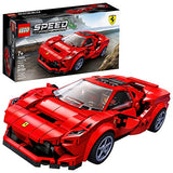 LEGO Speed Champions 76895 Ferrari F8 Tributo Toy Cars for Kids, Building Kit Featuring Minifigure (275 Pieces)