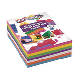 Colorations Construction Paper for Kids | 7 Colors - 600 Bulk Sheets of 9X12 - Assorted Pack of Heavy Duty Craft Paper & Elmer's Disappearing Purple School Glue, Washable, 30 Pack, 0.24-Ounce Sticks