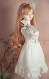 BJD Clothing Sweet White Chiffon Dress Clothes Set for 1/3 BJD SD BB Girl Dollfie Dolls