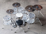 Meinl Cymbal Set Box Pack with 14" Hihats, 20" Ride, 16" Crash, Plus a FREE 18" Crash - Classics Custom Dark - Made In Germany, TWO-YEAR WARRANY (CCD460+18)