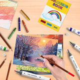 Kids Art Set for Age 4-6, 53PCS Drawing kit for Girls & Boys, Including Water Color, Colored Pencils, Crayons, Maker and All Tools | Art Set for Girl Boys as Gift