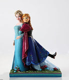 Jim Shore for Enesco Frozen Figurines by Jim Shore Anna and Elsa