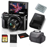 Canon PowerShot G7 X Mark II Digital Camera 1066C001 (International Model) Bundle with 8GB SDHC Class 10 Memory Card + More