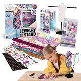 Fashion Designer Kits for Girls, FunKidz Decorate Your Own Jewelry Stand Holder for Kids