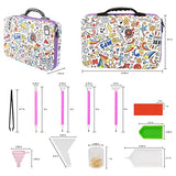 A3 Led Light Pad with Carry Bag and Diamond Painting Storage Containers 120 Slots