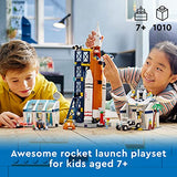 LEGO City Rocket Launch Center 60351 Building Kit; NASA-Inspired Space Toy for Kids Aged 7 and up (1,010 Pieces)