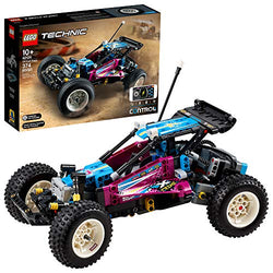 LEGO Technic Off-Road Buggy 42124 Model Building Kit; App-Controlled Retro RC Buggy Toy for Kids, New 2021 (374 Pieces)