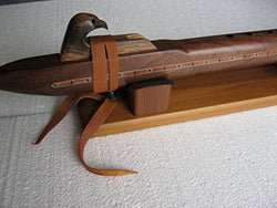 Native American Flute - Solid Walnut Wood - Key of Low D - Hand Made