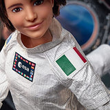 Barbie Signature Role Models ESA Astronaut Samantha Cristoforetti Doll (11.5-in Brunette) Wearing Realistic Spacesuit, Gift for 6 Year Olds and Up