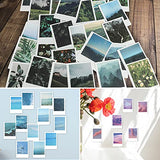 VIPITH Vintage Stickers Set,150 PCS Nature Stickers Set Aesthetic Mountain Forest Sky Cloud Galaxy Space Sunset Scenery Collage Pictures for DIY Album Phone Cases Journaling Notebook.