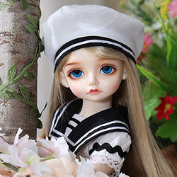 BJD Doll, 1/4 SD Dolls 15 Inch 19 Ball Jointed Doll DIY Toys Cosplay Fashion Dolls with Full Set Clothes Shoes Wig Makeup, Best Gift for Girls