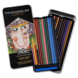 Prismacolor 3597T Premier Colored Woodcase Pencils 24 Assorted Colors/Set