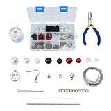 SUNNYCLUE 1 Box 319pcs Jewelry Making Starter Kit - Jewelry Making Supplies for Adults, Girls and