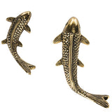 Safavieh Home Collection Antiqued Gold Koi Fish Wall Décor