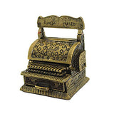 NarutoSak Doll House Accessories, 1/12 Vintage Miniature Carving Cash Register Open Draw Collection for Dollhouse, Doll House Furnishings, Christmas Birthday Gift for Girl