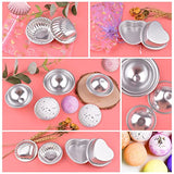 Bath Bomb Molds Kit with Soap Colorant Shrink Wrap Bags Food Grade Liquid Soap Dye for DIY Bath Bombs Soap DIY Making Supplies