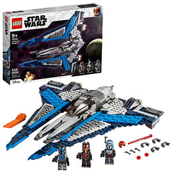 LEGO Star Wars Mandalorian Starfighter 75316 Awesome Toy Building Kit for Kids Featuring 3 Minifigures; New 2021 (544 Pieces)