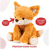 GUND Cozys Collection Fox Stuffed Animal Plush Toy for Ages 1 and Up, Orange, 10”