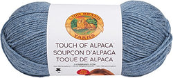 Lion Brand Yarn 124-108 Touch of Alpaca Bonus Bundle Yarn, Dusty Blue