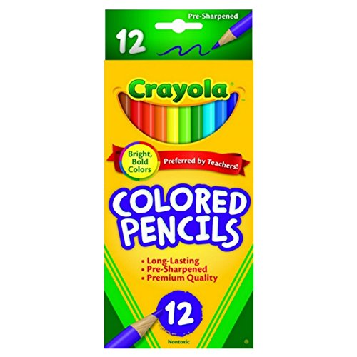Crayola Colored Pencils 12 Each (Pack of 50)