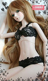 BJD Doll Lace Underwear pants Bra Set 1/3 SD DZ DOD MK AOD LUTS black