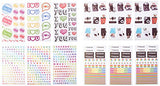 Polaroid Colorful & Decorative Sticker Sets For Instant Photo Paper Projects (Snap, Zip, Pop,