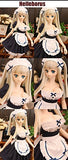 1/3 SD16 DD DY BJD Dollfie Outfit / Doll COS Dress / Apron Dress for Maid, Big Chest Girl