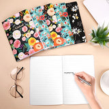 3 Pack A5 Notebook - Lined Journal Notebooks, 8'' x 5'', 270 Pages/Pack, 100gsm Thick Paper, Classic College Ruled Notebooks for Office, School Supplies