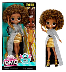 LOL Surprise OMG Royal Bee Fashion Doll with Multiple Surprises Including Transforming Fashions and Fabulous Accessories – Great Gift for Kids Ages 4+