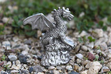 Hastings Pewter Company Lead Free Pewter Dragon Figurine statue small decoration