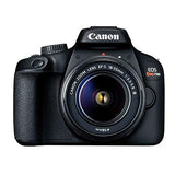 Canon EOS Rebel T100 DSLR Camera w/Canon EF-S 18-55mm Zoom Lens, 64GB Memory Card, Camera Case (20 Piece Bundle)