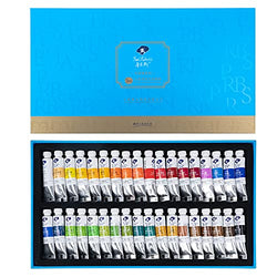 Paul Rubens Watercolor Paint, 36 Vibrant Colors Rich Pigments for Watercolor Painters, Students, Beginners, Hobbyist, Ideal for Many Watercolor Applications (5ml Each Tube)