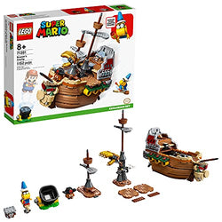 LEGO Super Mario Bowser’s Airship Expansion Set 71391 Building Kit; Collectible Build-Display-and-Play Toy for Kids, New 2021 (1,152 Pieces)