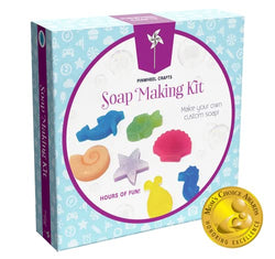 Pinwheel Crafts Soap Making Kit for Kids - Make Your Own Soap Science Kits for Kids -DIY Kit Soap Making Supplies - Kids Crafts Science Experiments for Kids 6-8