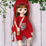 1/6 BJD Doll, Original Design SD Dolls 10 Inch 19 Ball Jointed Doll DIY Toys with Clothes Outfit Shoes Wig Hair Makeup, Best Gift for Girls