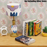 Odoria 1/12 Miniature Lamp Lighting Dollhouse Decoration Accessories, Purple