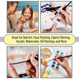 Mr. Pen- Miniature Paint Brushes, 9 Pcs, Detail Paint Brush Set, Fine Paint Brush, Mini Paint Brushes, Thin Paint Brushes, Tiny Paint Brushes, Micro Paint Brush, Fine Point Paint Brush