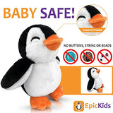 EpicKids Penguin Plush - Stuffed Animal Toy - Suitable For Babies and Children - 5 Inches