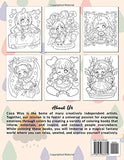 Chibi Girls Coloring Book: Coloring Book For Kids With Lovable Cute Anime Kawaii Girls