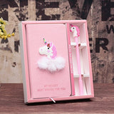 KASU Unicorn Gifts for Girls, Cute Unicorn Stationery Diary Notebook and Pen, Journal Set