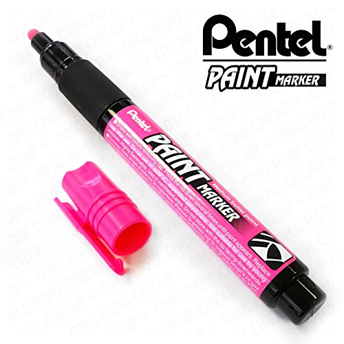 Pentel Cellulose Paint Marker - Medium Bullet Tip - MMP20 - [Pack of 3] - Black