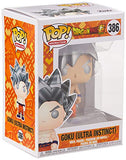 Funko Pop Animation: Dragonball Super - Goku Ultra Instinct Form Collectible Figure, Multicolor, Standard