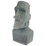 Design Toscano DB555 Easter Island Ahu Akivi Moai Monolith Garden Statue, Large 24 Inch, Polyresin, Grey Stone
