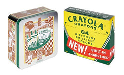 Crayola 60th Anniversary 64 Count Crayon Set with Collectible Tin, Amazon Exclusive