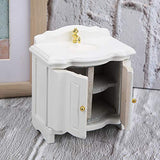 HEEPDD 1:12 Miniature Doll Furniture, Doll House Wash Basin Mini Micro Type Decoration Furniture Accessory for Dollhouse