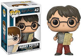 Funko Pop Movies Potter-Harry w/ Marauders Map w Toy,Multi-colored