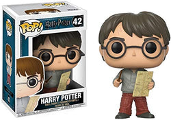 Funko Pop Movies Potter-Harry w/ Marauders Map w Toy,Multi-colored