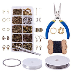 Pandahall Elite Jewelry Making Kit Jewelry Findings Starter Kit Jewelry Beading Making and Repair