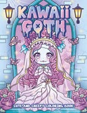 Kawaii Goth Cute and Creepy Coloring Book: Pastel Goth Horror Spooky Gothic Coloring Pages for Adults (Pastel Goth Coloring Series)